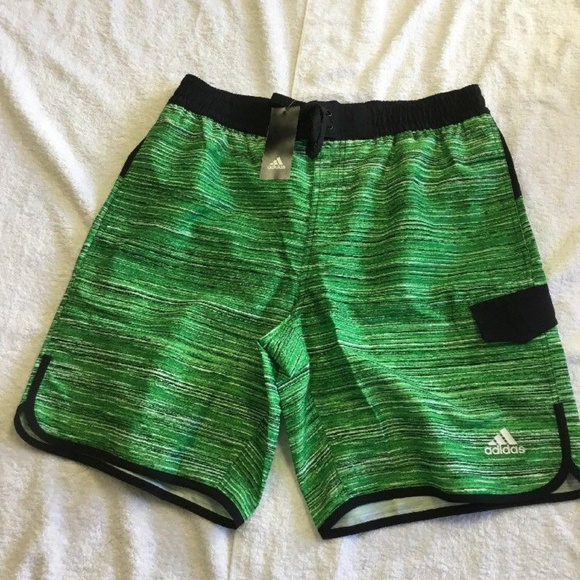 adidas Men's TV Noise 9" Inseam Volley Swim Trunk - Picture 1 of 6